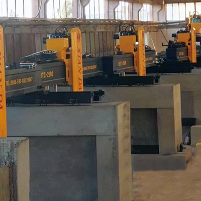 Hochpräzisions-Schneidmaschine für Brückenblöcke mit hydraulischem Heben