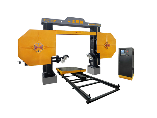 Kompakte CNC-Diamantdrahtschneidemaschine mit 360° Drehachse zum präzisen Materialschneiden