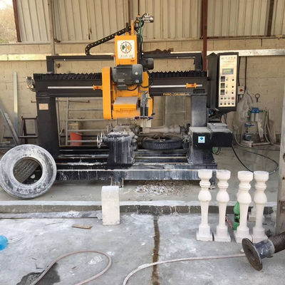 Hocheffiziente 4PCS Baluster-Schneidemaschine mit PLC/CNC-Steuerung und 500 mm Max-Verarbeitungsdurchmesser für die Steinbearbeitung