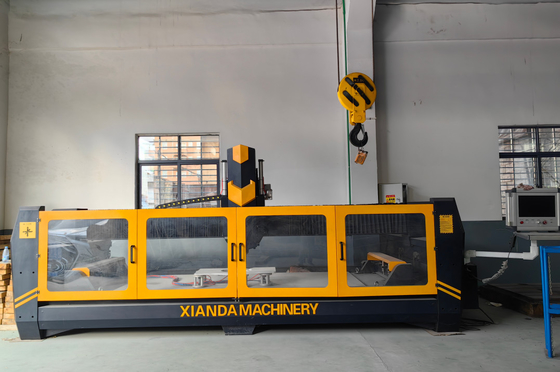 3-Achsen CNC-Steinmetzmaschine für 2D/3D-Kunstbuchstaben & -Skulpturen, hochpräzise industrielle Gravurmaschine