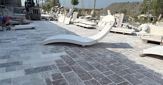 Automatischer 4-Achsen-CNC-Drahtsäge-Steinschneider für Steinbruch & Fabrik