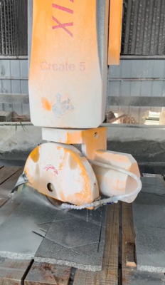 5-Achsen Brückensäge Stein Schneidemaschine CNC Granit & Marmor Profilsäge