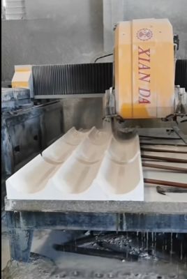 Bridge-Typ Lineare Schneidmaschine und Fräsmaschine.