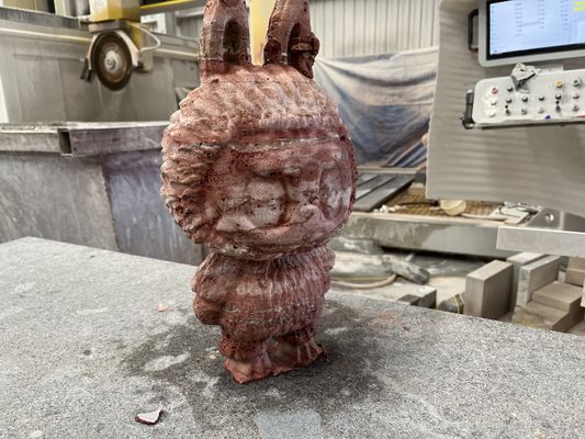 5-Achsen-CNC-Router-Brückensäge-Schneidmaschine mit 5-Achsen-Synchronsteuerung 20 kW BT40 Spindel- und Hybrid-Tischdesign