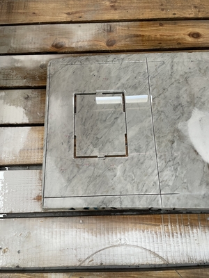 4 Achsen CNC-Brücke Säge Schneidemaschine zum Schneiden Fräsen Bohren Verarbeitung Stein Granit Marmor Quarz Küche Schreibtisch Fliesen Fliesen Waschbecken Ausschnitt