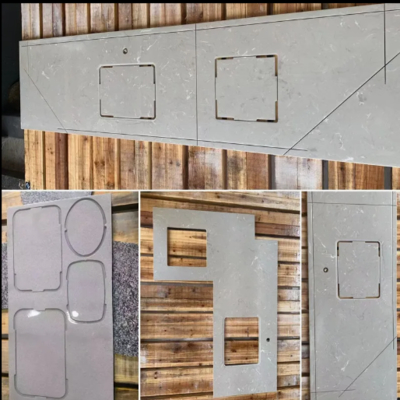 4 Achsen CNC-Brücke Säge Schneidemaschine zum Schneiden Fräsen Bohren Verarbeitung Stein Granit Marmor Quarz Küche Schreibtisch Fliesen Fliesen Waschbecken Ausschnitt