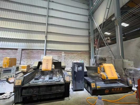 3-Achsen-Linear-CNC-Schneidemaschine mit 220V Stromversorgung, 15kW Hauptmotor und 21,5kW Gesamtleistung für Granitgeländer