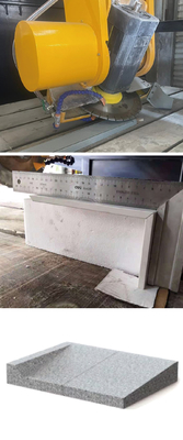 Steinschneidemaschine mit 4-Achsen-Brücken-Typ mit 0-60° Servomotor-Beveling