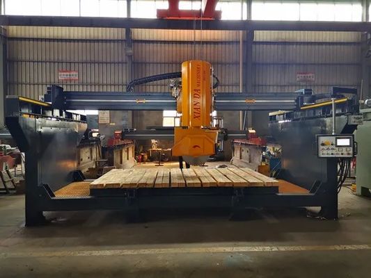 Integrierte Brücke Stein Schneidmaschine sahen CNC-Maschine Gravur Schneider Grabstein