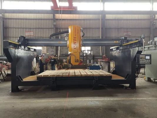 Integrierte Brücke Stein Schneidmaschine sahen CNC-Maschine Gravur Schneider Grabstein