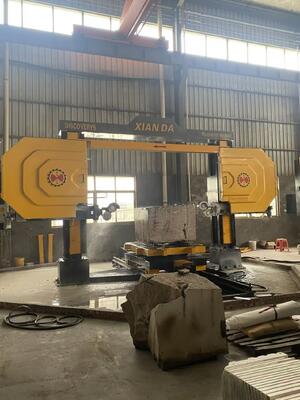 Genaue 5-Achsen-CNC-Diamantdrahtsägemaschine 5