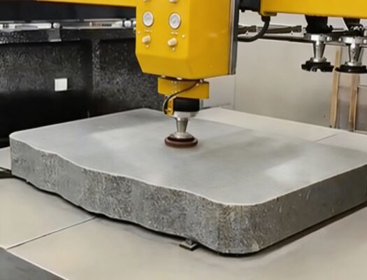 Integrierte intelligente Poliermaschine mit hoher Präzision und automatischer Zufuhr für die Steingeläuterung
