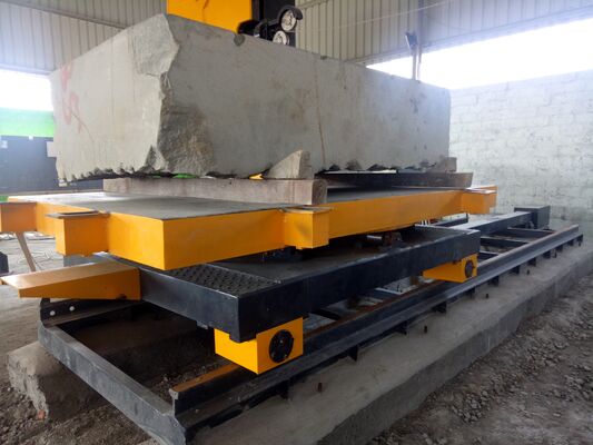 CNC Diamantdrahtsäge-Abrichtmaschine mit 360° Drehtisch für 1,5 m / 1,8 m / 2,1 m / 2,2 m / 3,5 m große Blöcke