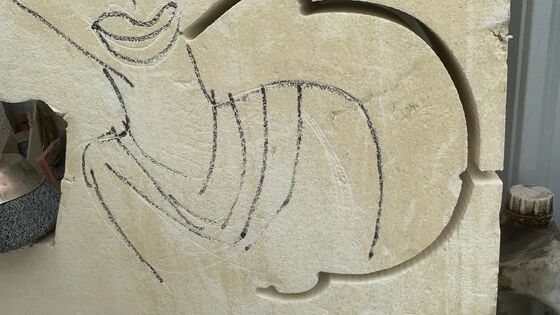 CNC Diamantdrahtsäge-Abrichtmaschine mit 360° Drehtisch für 1,5 m / 1,8 m / 2,1 m / 2,2 m / 3,5 m große Blöcke