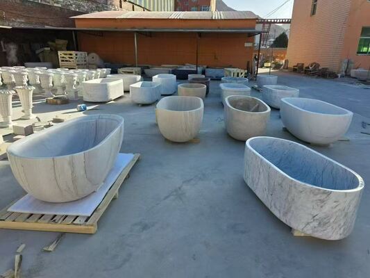 5 + 1 Achsen CNC-Bearbeitungszentrum für Granit-Marmor 3D-Skulptur, Tub