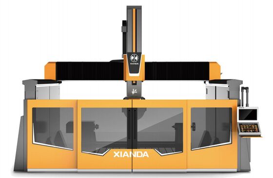 5 + 1 Achsen CNC-Bearbeitungszentrum für Granit-Marmor 3D-Skulptur, Tub