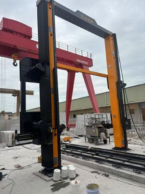 CNC-Diamantdrahtsäge mit 3500*3000*1800mm maximaler Bearbeitungsgröße und 11kW Hauptmotor für Steinschnitte