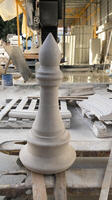 CNC-Vertikalprofilmaschine mit 1000 mm Max-Schnittdurchmesser und 1500 mm vertikaler Aufzugsbewegung für das Schneiden von Steinplatten