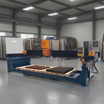 High Precision Stone Polisher with Automatic Feed and Integrated Intelligent Control for Industrial Stone Processing