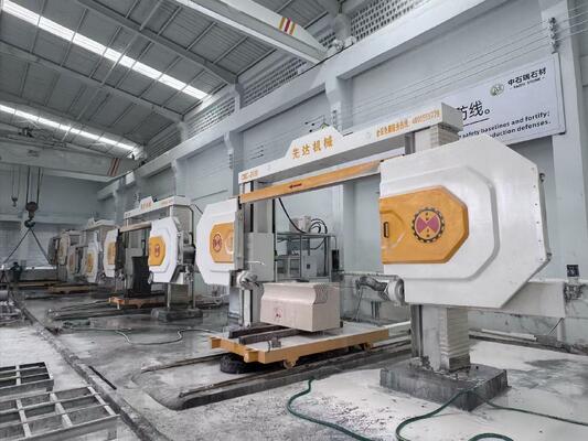 4 Achsen CNC-Diamantdrahtsäge für das Schneiden von Granit und Marmor