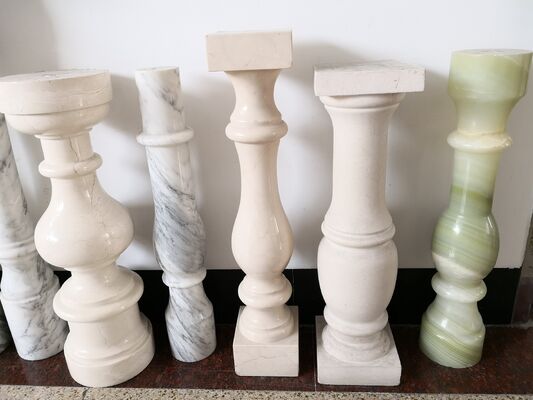 Hocheffiziente 4PCS-Baluster-Schneidemaschine mit 500 mm Max-Verarbeitungsdurchmesser und PLC/CNC-Steuerung für Präzisionssteinarbeiten