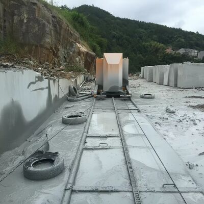 Hochpräzise CNC-gesteuerte automatische Diamantdrahtsägemaschine zum Steinschneiden