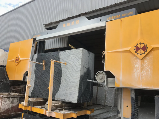 Xianda BWT-3500-21 PLC Schwerlast-Diamantdrahtsäge-Maschine.
