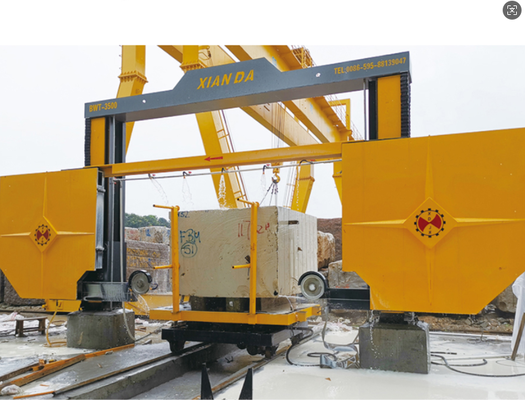 Xianda BWT-3500-21 PLC Schwerlast-Diamantdrahtsäge-Maschine.
