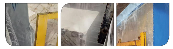 300kW Gesamtleistung Mehrdraht-Diamantsäge mit Siemens SPS-Steuerung und Führungsscheiben aus Luftfahrt-Aluminiumlegierung