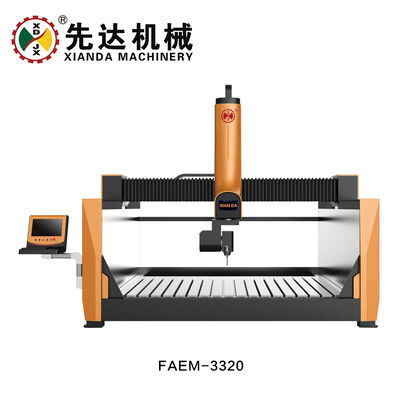 5 Achsen Intelligenter CNC-Router FAEM-3320 3D-Steinstatuen-Gravurmaschine