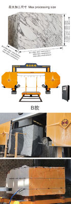 Xianda High Efficiency Block Dividing Machine für die Verarbeitung von Marmor, Granit und Quarz
