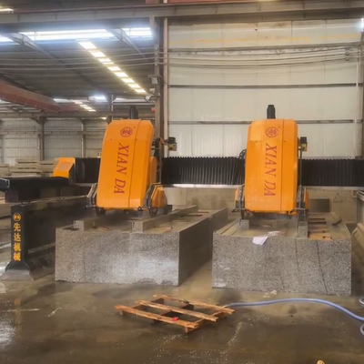 3 Achsen CNC Linear Schneid- und Fräsmaschine Hochpräzisions-Stein- und Kerbstone-Profilmaschine