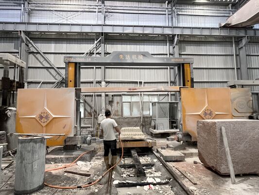 4-Achsen-Hochleistungs-CNC-Block-Teilmaschine mit 3000 mm Max-Verarbeitungsgröße für Steinschneiden