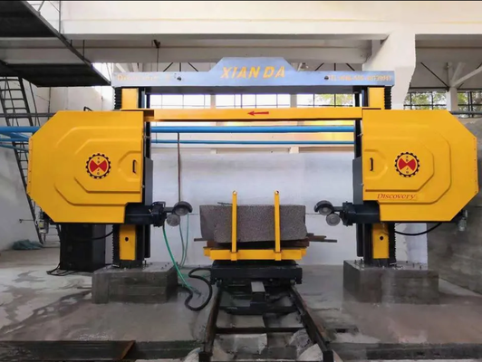 Xianda Discovery 5-Achs CNC Diamantdrahtsäge für Marmor Granit 3D Bogen Säulenformung Stein Profilfräser