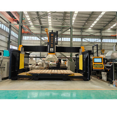 5-Achsen-CNC-Brücke Schneidmaschine fördern 900 Hochpräzision Granit Marmor Säge mit 360° Drehung