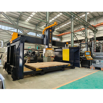 5-Achsen-CNC-Brücke Schneidmaschine fördern 900 Hochpräzision Granit Marmor Säge mit 360° Drehung