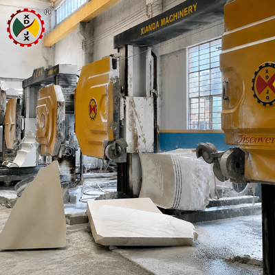 XIANDA Marmor-Basalt-CNC-Diamant-Perlen-Drahtsäge-Stein-Schnitt-Profilmaschine