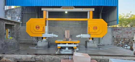 XIANDA Marmor-Basalt-CNC-Diamant-Perlen-Drahtsäge-Stein-Schnitt-Profilmaschine