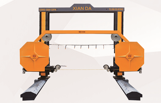 Gantry Movable CNC Einzeldrahtsäge für den spanischen Markt