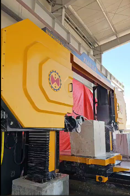 Discovery 4 CNC Diamantdrahtsäge mit 360° servogesteuertem Arbeitstisch und 20-40 M/S Schnittgeschwindigkeit für präzises Steinschneiden
