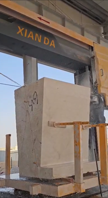 Discovery 4 CNC Diamantdrahtsäge mit 360° servogesteuertem Arbeitstisch und 20-40 M/S Schnittgeschwindigkeit für präzises Steinschneiden