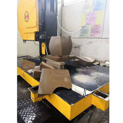 Automatische 5-Achsen-CNC-Diamantdrahtsägemaschine zum Schneiden und Formen von Granit-Marmorblöcken