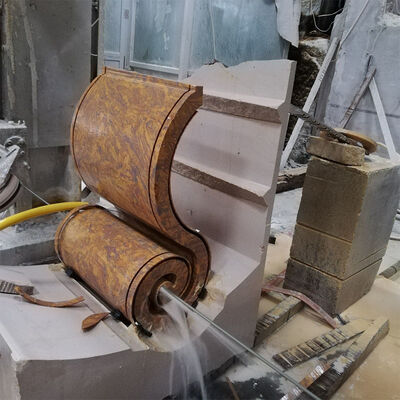 4 Achsen CNC-Diamantdrahtsäge für das Profilieren komplexer Steine