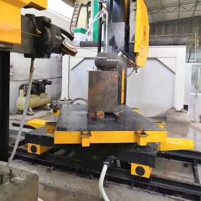 Industrielle 5-Achsen-CNC-Diamantdrahtsägemaschine für die Bearbeitung von Architektursteinen und Denkmälern