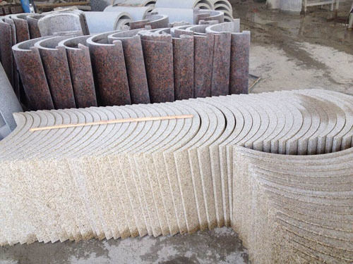 Hochleistungs-Vierscheiben-Kantenfräsmaschine für Marmor-Granit-Säulenplatten