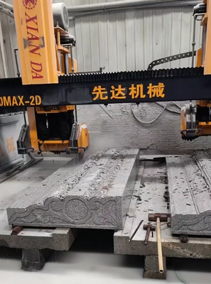Doppelträger-Brücken-CNC-Steinbearbeitungs- und Fräsmaschine