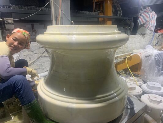 PLC-Steuerung Spalte Kappe und Basis Profiling-Maschine für Marmor Granit