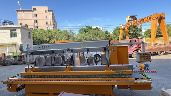 11-Kopf CNC Horizontale Stein-Kantenpoliermaschine für Granit, Marmor, Quarz-Kanten schleifen