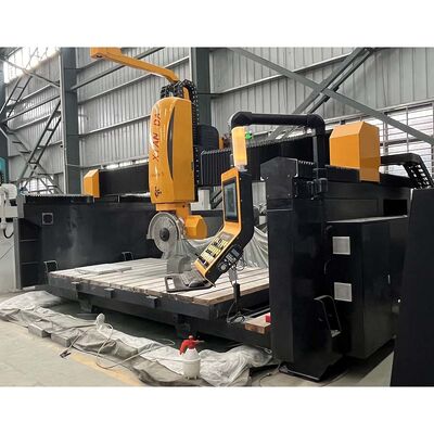 Xianda Trend 600 & Promote 600 5-Achs-CNC-Brückensäge Steinbearbeitungsmaschine für Granit, Quarz, Arbeitsplatten, künstlichen Stein und Formenfräsen