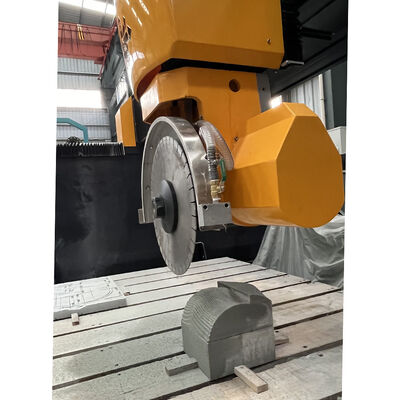 Xianda Trend 600 & Promote 600 5-Achs-CNC-Brückensäge Steinbearbeitungsmaschine für Granit, Quarz, Arbeitsplatten, künstlichen Stein und Formenfräsen
